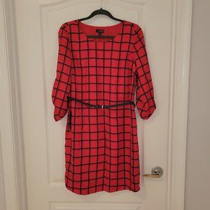 The Limited | Classy Red and Blue Dress